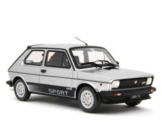 Fiat 127 Sport 70 HP - 1981 Grigio metallizzato Laudoracing 1:18 Resinemodell (Türen, Motorhaube... nicht zu öffnen!)